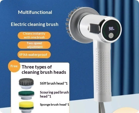 Smart Electric Cleaning Brush – Powerful & Effortless Cleaning